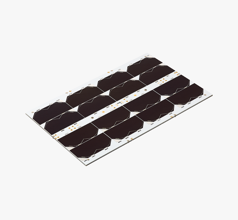 CubeSat GaAs solar panel