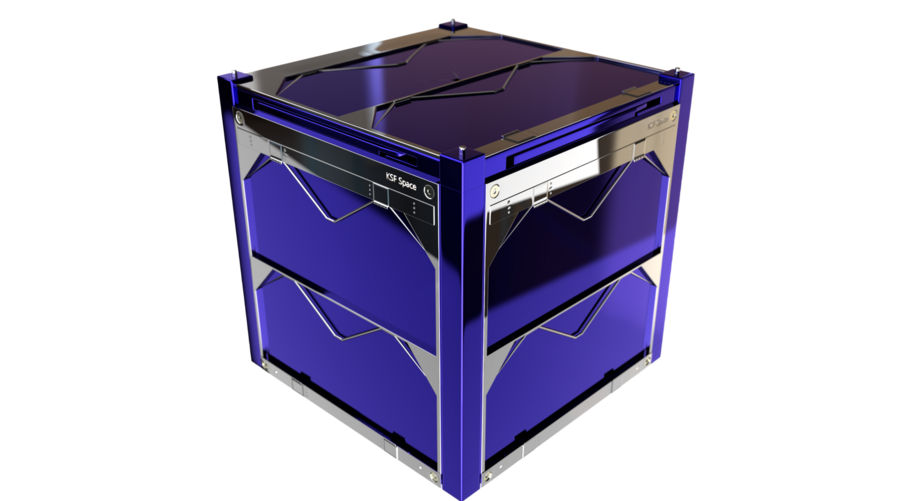 KSF Space CubeSat Nano Satellite model