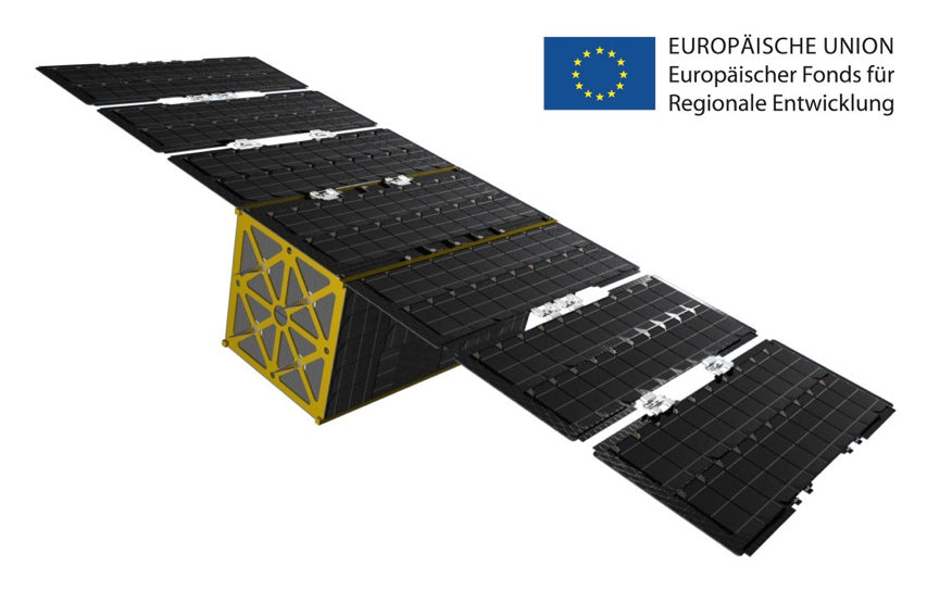 Deployable solar array for CUBESATSELSA-CS